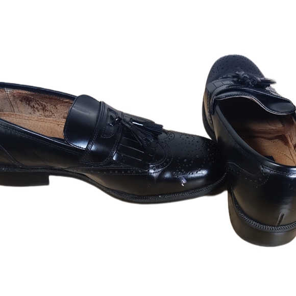 Sz 8w Protocol black dress shoes - Picture 5 of 7